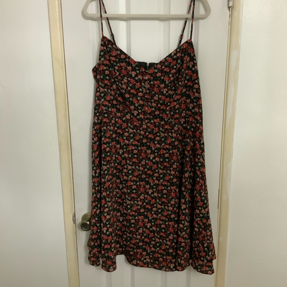 Floral city chic dress